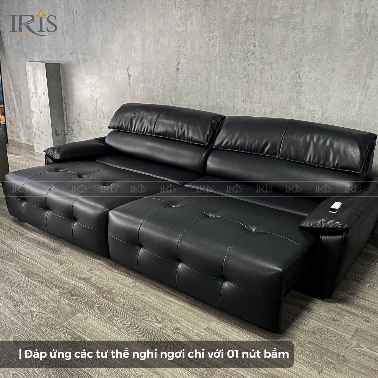 Ghế có chỉnh điện phù hợp cho gia đình có người lớn tuổi