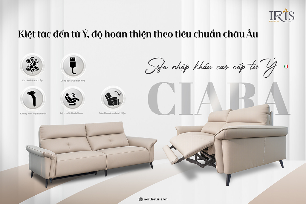 Ghế được xem là kiệt tác đến từ Ý với thiết kế chuẩn Âu