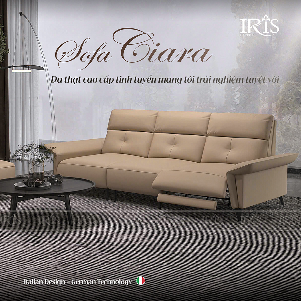 Ghế được bọc với lớp da Ý cao cấp tinh xảo