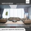 Sofa Da Bò Ý Estelle