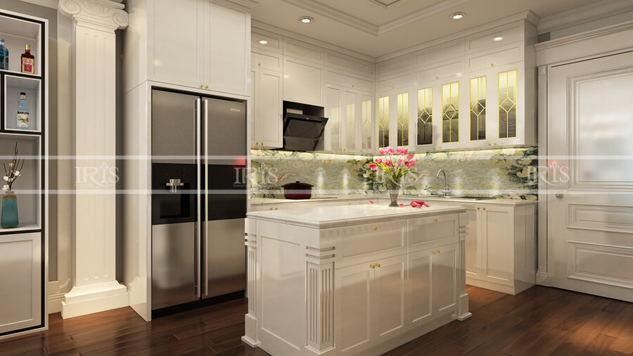 nhà phố tân cổ điển