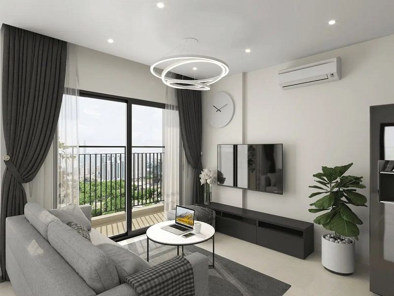 Phong cách đương đại giúp phòng khách hiện đại và nghệ thuật