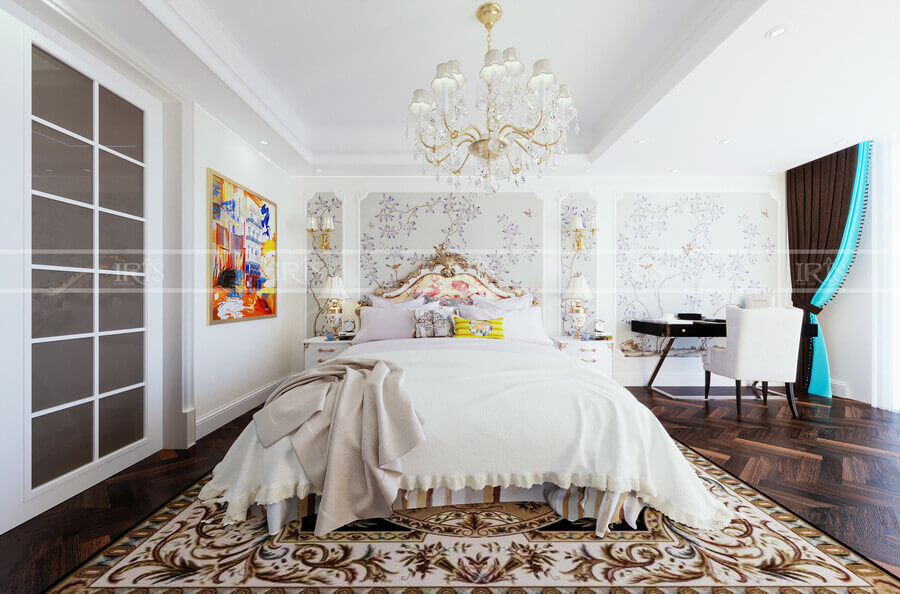 thiết kế nội thất nhà phố bán cổ điển