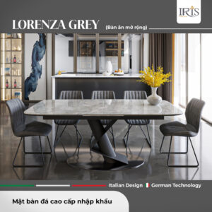 Bàn ăn Lorenza Grey