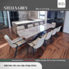 Bàn ăn thông minh kéo dài 2m6 Stella Grey