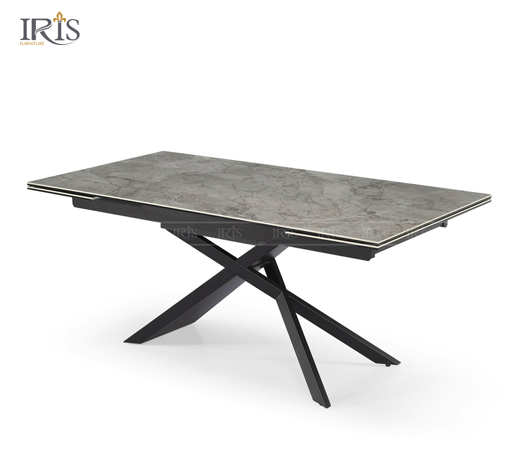 Bàn ăn thông minh Stella Grey dành cho 8 người