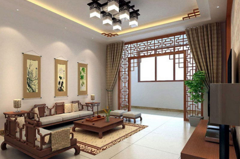 cách trang trí bàn ghế phòng khách