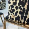 Chi Tiết Mặt Sau Ghế Ăn Roberto Cavalli Shira Bọc Da