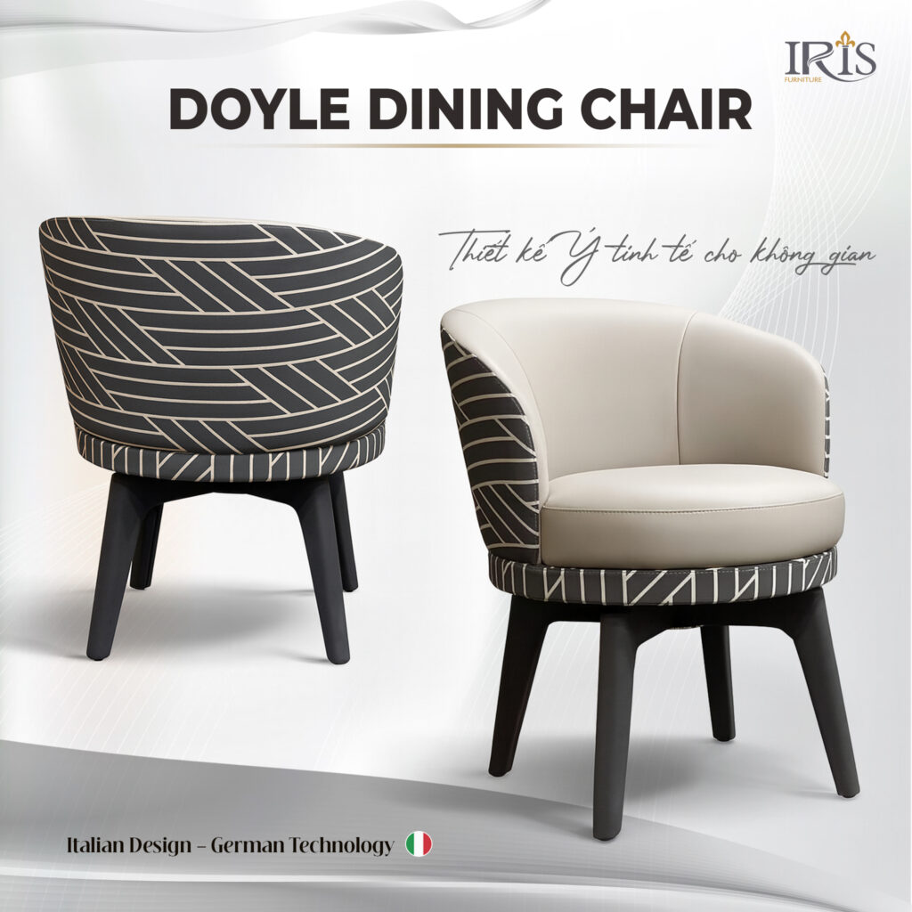 Bộ Ghế Ăn DOYLE Decor Đẹp Cho Mọi Không Gian