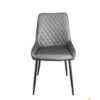 Ghế ăn cao cấp bọc da SDC – 663 Grey