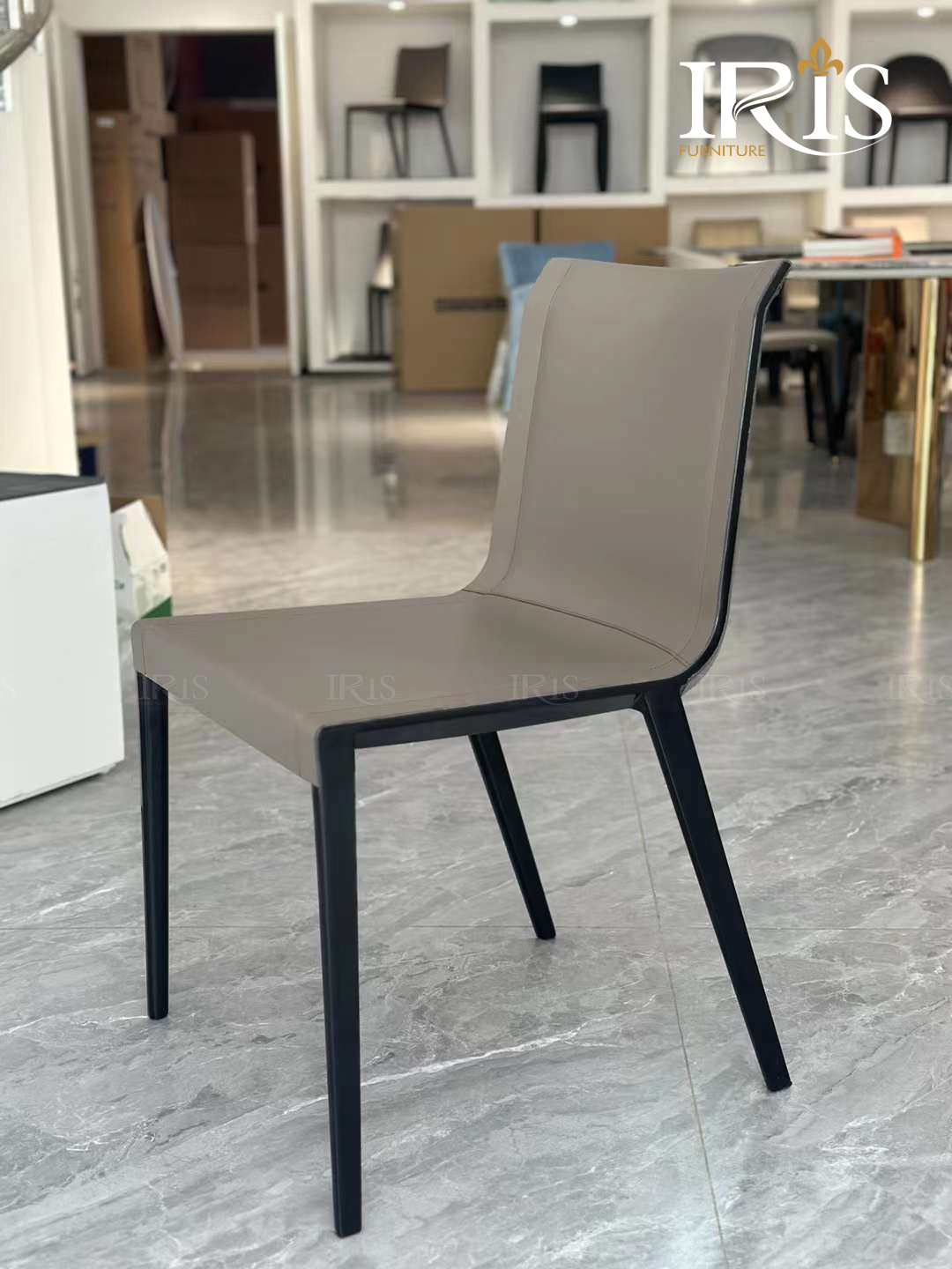 Ghế Ăn Charlotte Màu Nâu Nhạt Hiện Đại