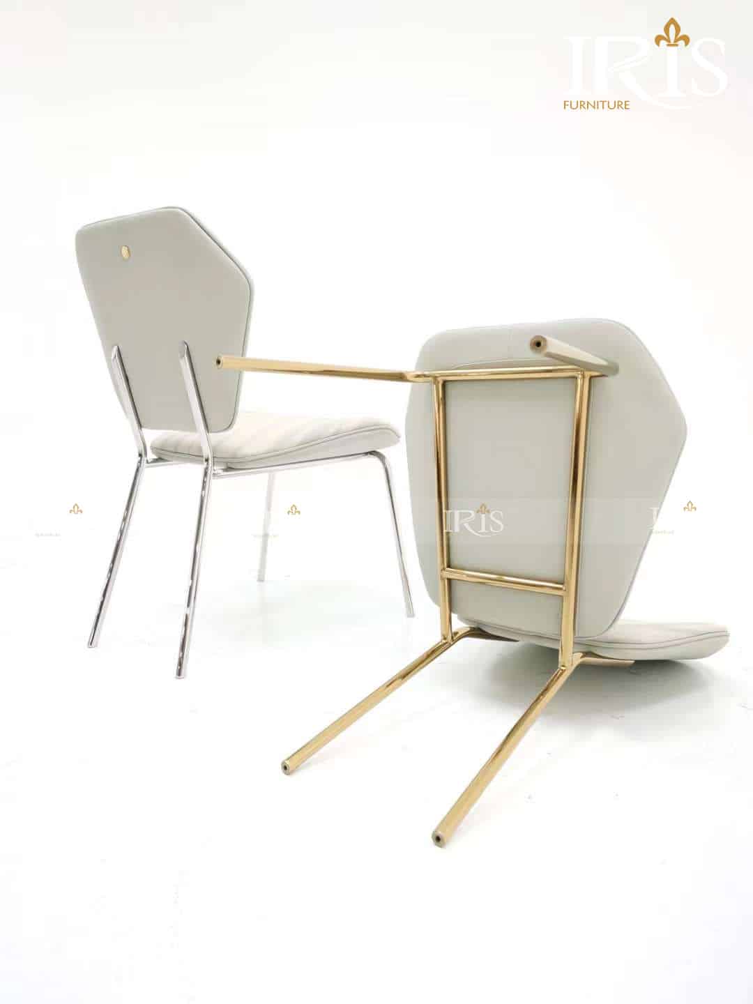 Ghế Ăn Roberto Cavalli Teide Bọc Da