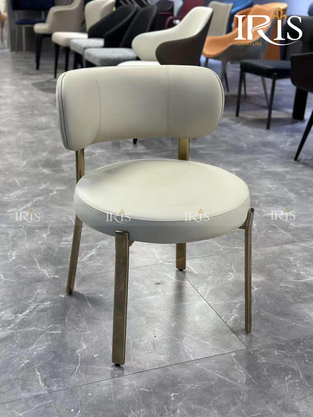 Ghế Ăn Turri Roma Bọc Da Cao Cấp