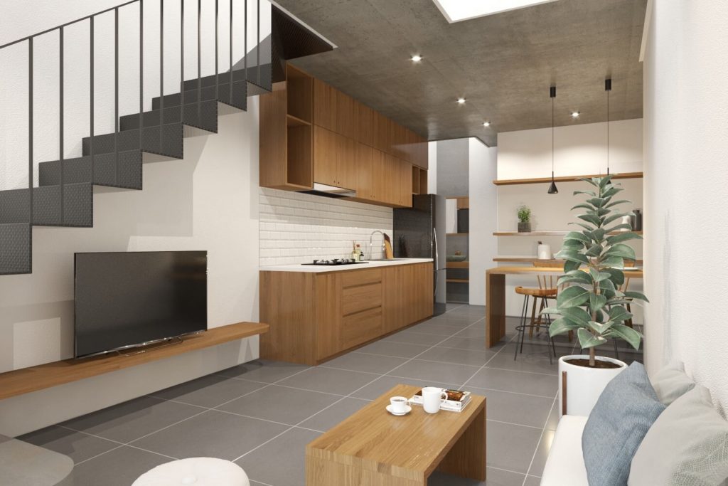 phong cách nội thất nhà phố