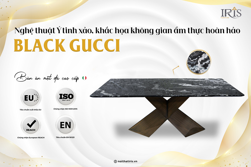 Bàn ăn được sản xuất theo tiêu chuẩn EU