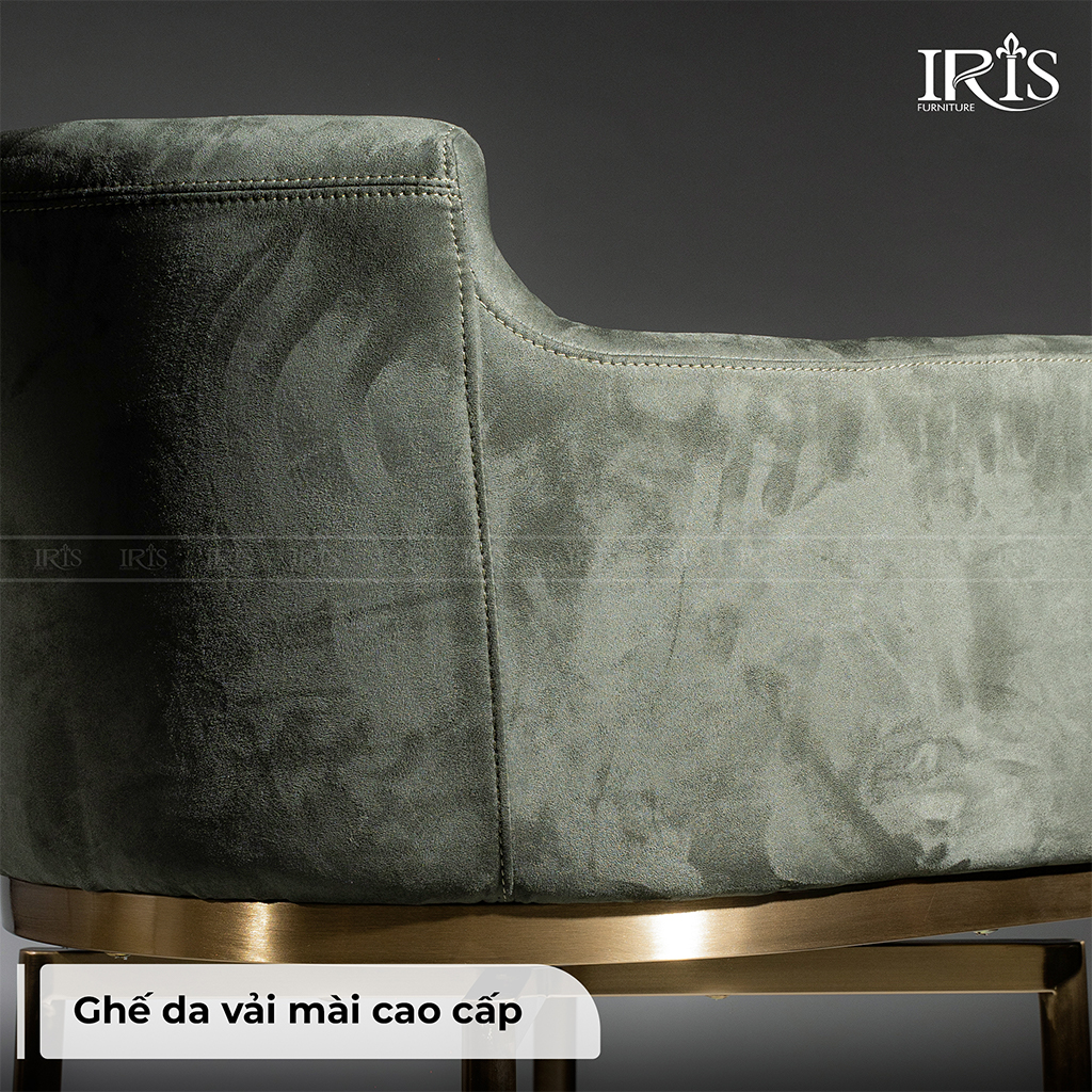 Ghế Ăn Ely Diamond Bọc Vải Cao Cấp, Sang Trọng