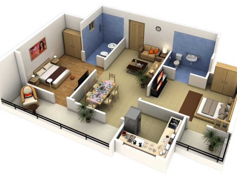 Thiết kế hiện đại mang đến sự ấm áp và gần gũi