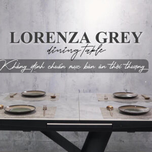 Alternative view of Bàn ăn Lorenza Grey