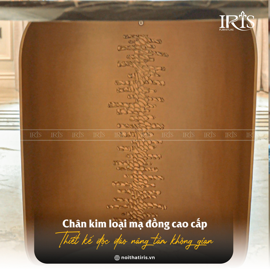 Chân bàn với thiết kế độc đáo nâng tầm không gian nội thất