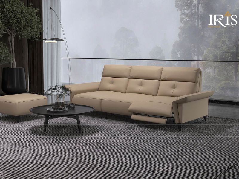 Chọn sofa màu sáng để tạo không gian thoáng đãng