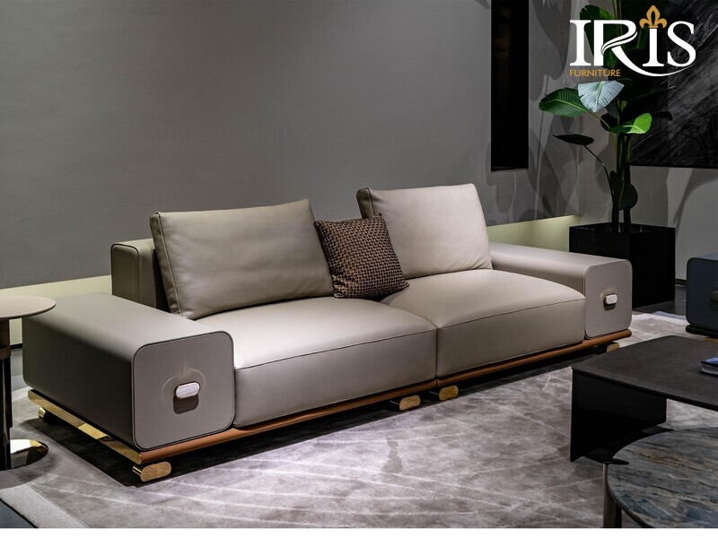 Ghế sofa da thật 