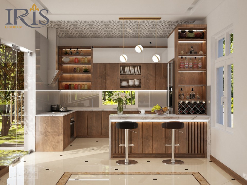 Không gian năng động, thích hợp cho các bữa sáng nhanh và các buổi gặp gỡ thân mật