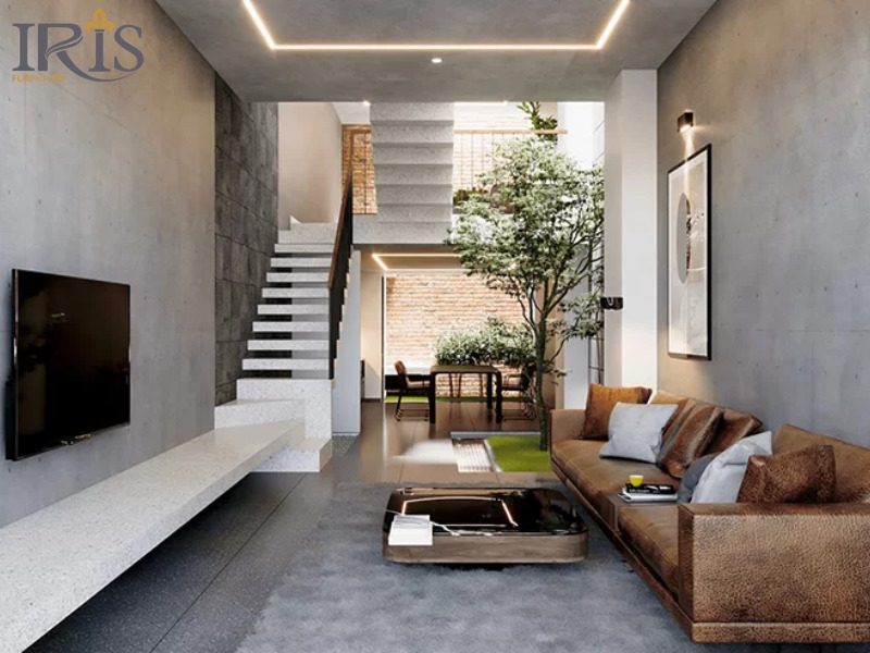 Không gian sinh hoạt và nghỉ ngơi được tách biệt, mang lại sự riêng tư cần thiết