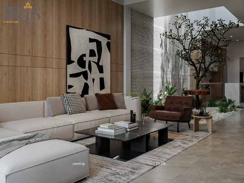 Không gian thông thoáng, đủ ánh sáng, mang đến sự thoải mái cho mọi hoạt động gia đình