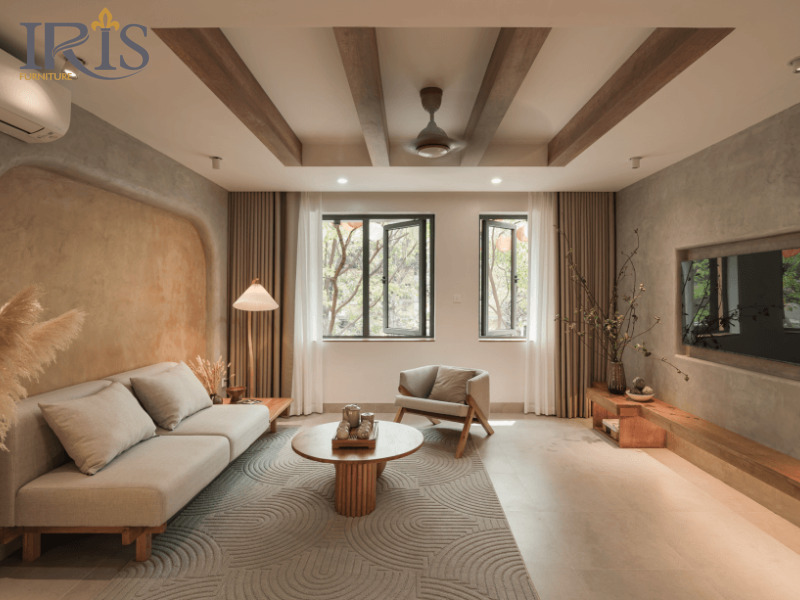 Không gian thông thoáng, thoải mái, giúp các thành viên thư giãn và tăng hiệu quả sinh hoạt hàng ngày