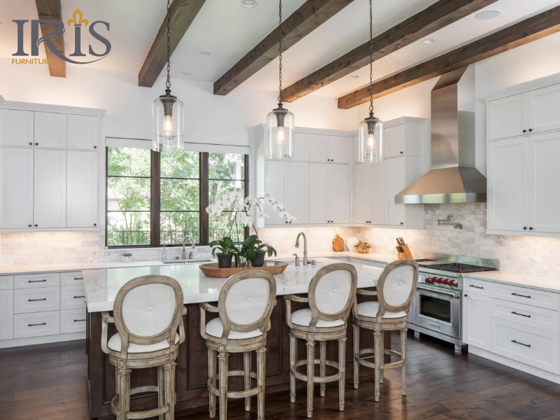 Màu sắc tươi sáng và chất liệu tự nhiên mang cảm giác thư giãn, gần gũi