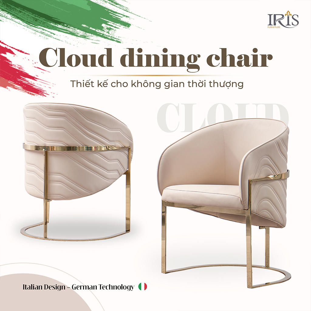 Ghế Cloud phong cách tối giản đậm chất Italy