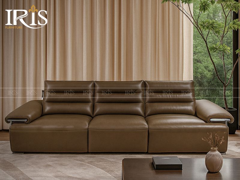 Sofa da tự nhiên cao cấp