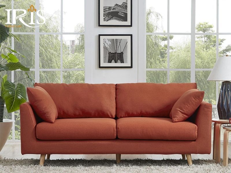 Sofa gỗ 1m6 phù hợp phong cách Vintage