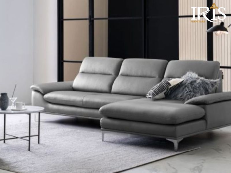 Sofa màu ghi có đa dạng kiểu dáng như sofa văng, sofa góc, sofa đơn,