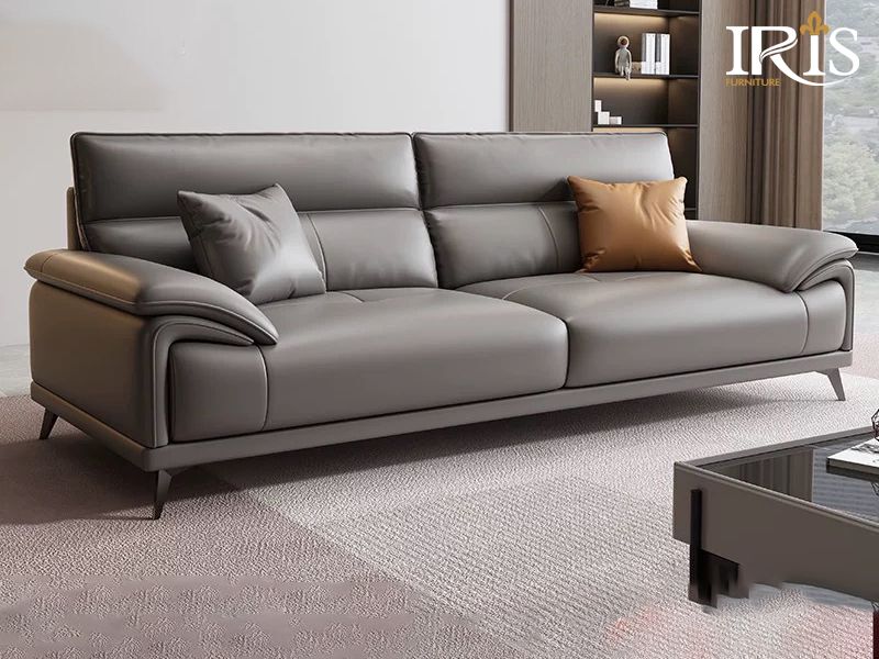 Sofa màu ghi phong cách lịch lãm