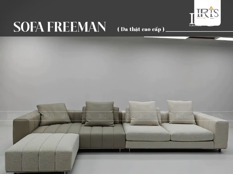 Sofa màu be Anna Casa hiện đại