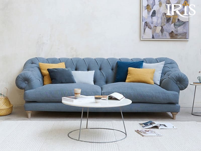 Lưu ý khi mua ghế sofa màu xanh dương