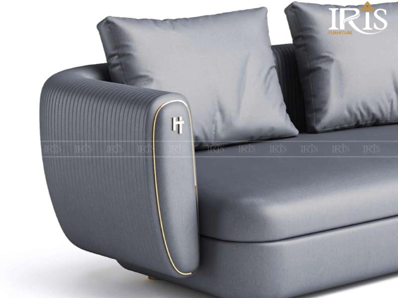 Sofa Lucia Casa cao cấp màu xanh, phù hợp phong cách hiện đại và không gian đẳng cấp