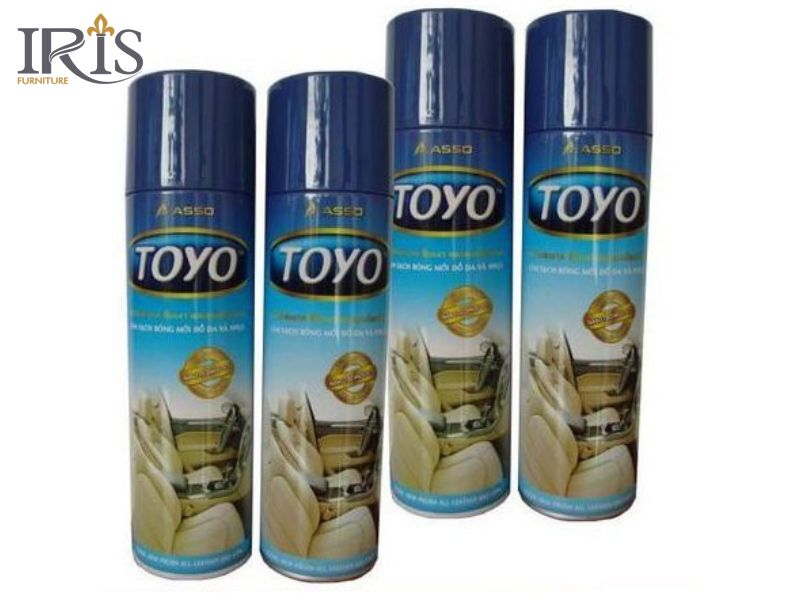 Dung dịch vệ sinh sofa da TOYO giá rẻ, được bán rộng rãi
