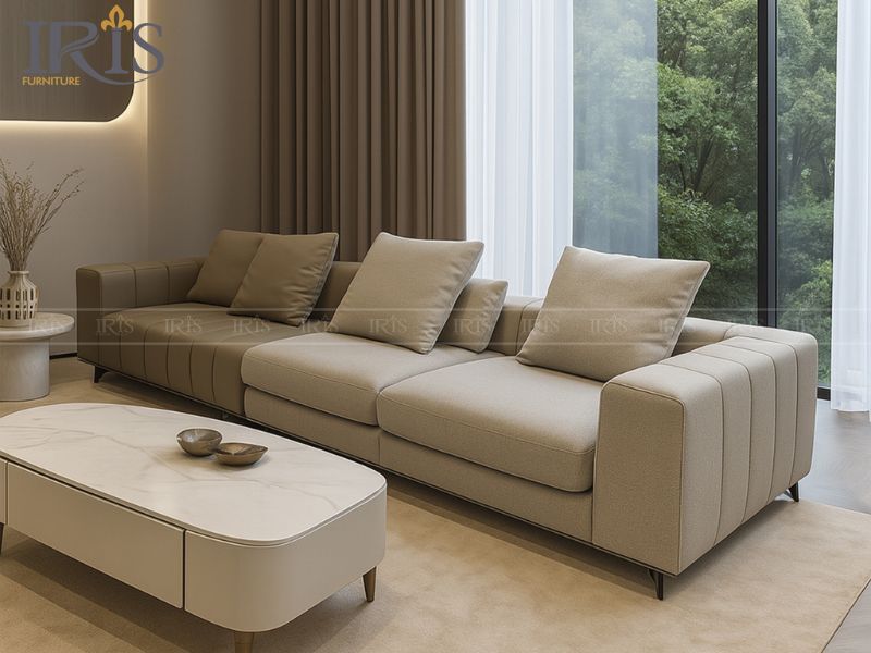 Sofa 3 chỗ phù hợp với nhiều không gian sống