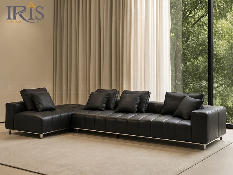 Sofa 4 chỗ phù hợp 4-5 người ngồi