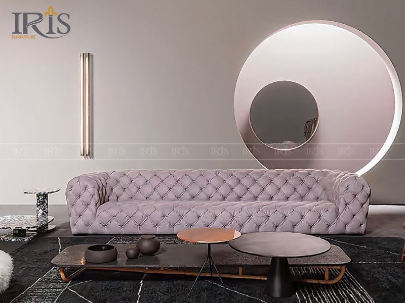 Sofa văng chữ I phù hợp 4-5 người ngồi