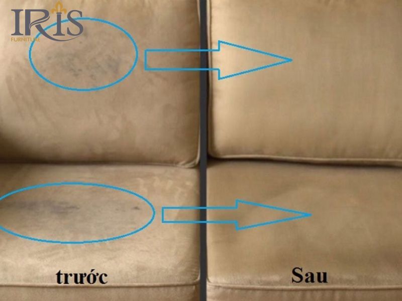 Sử dụng giấm để tẩy vết mốc