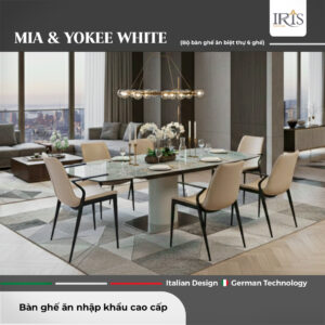 Bàn Ăn Thông Minh Mia & Ghế Ăn Yokee