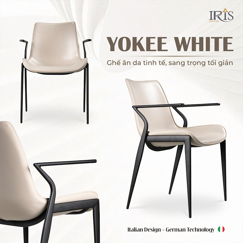 Ghế ăn Yokee cao cấp thiết kế tối giản 