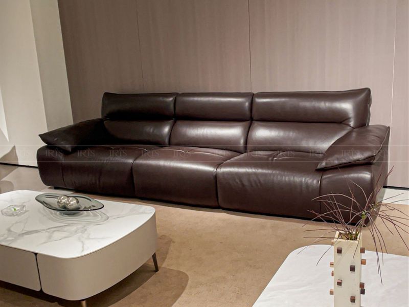 Sofa da bò ý dễ vệ sinh và bảo dưỡng