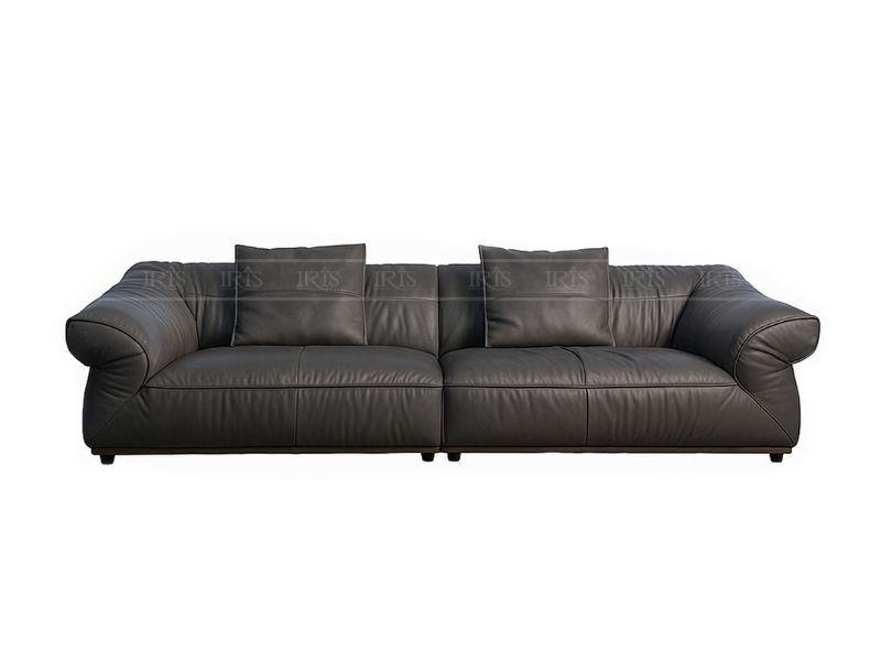 Sofa nhập khẩu Fabio da bò Ý