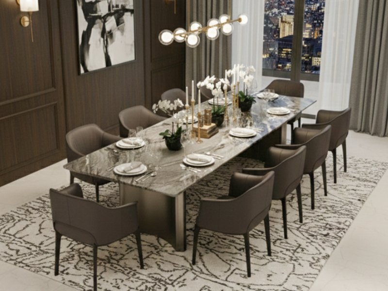 Bàn ăn nhập khẩu chính hãng từ Đức và Ý tại IRIS