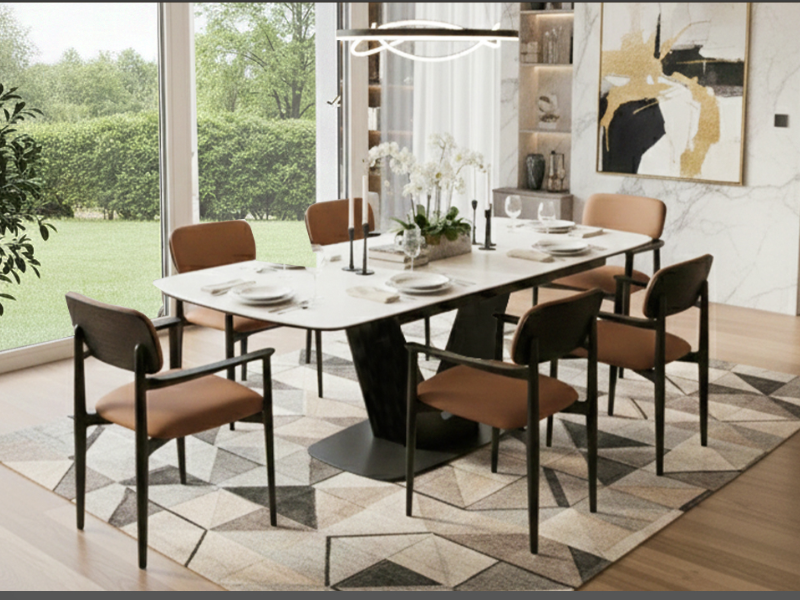 Ghế ăn Minotti hài hòa với phong cách Modern, Minimalism và Luxury