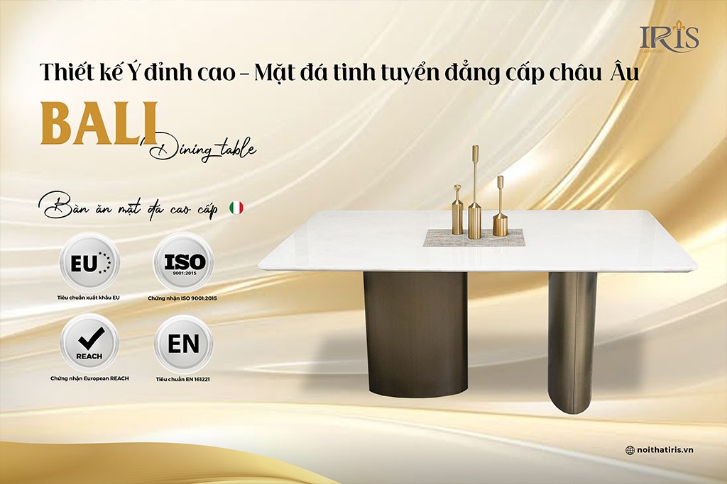 Thiết kế tinh xảo với công nghệ sản xuất vượt trội